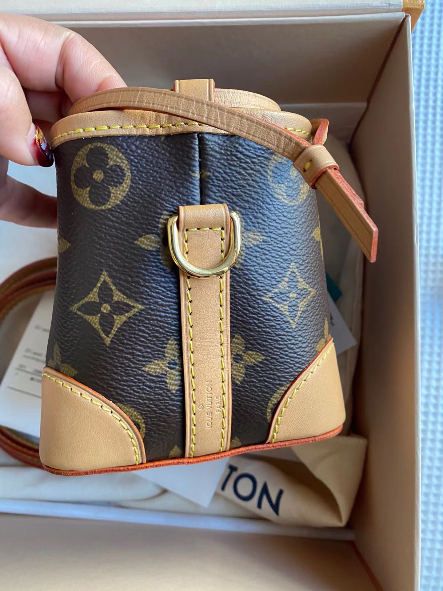 louis vuitton路易威登 全新noe purse老花烧麦包 lv全新noe purse