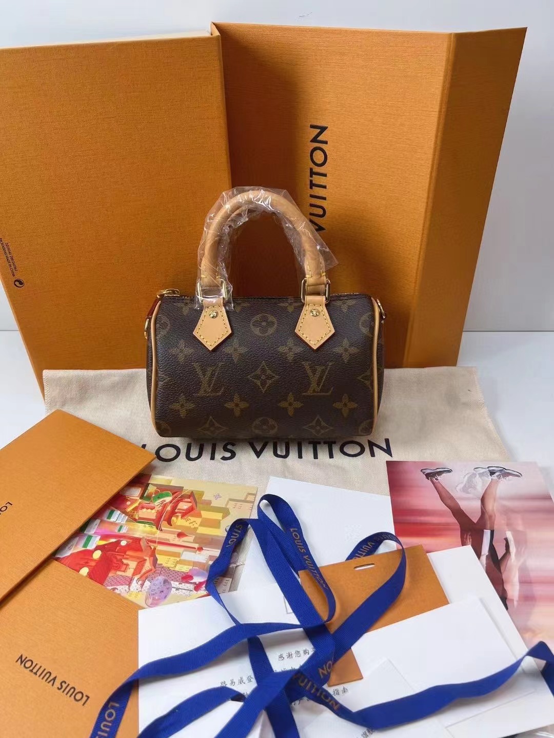 Louis Vuitton 路易威登全新保存品nano Speedy | iLux