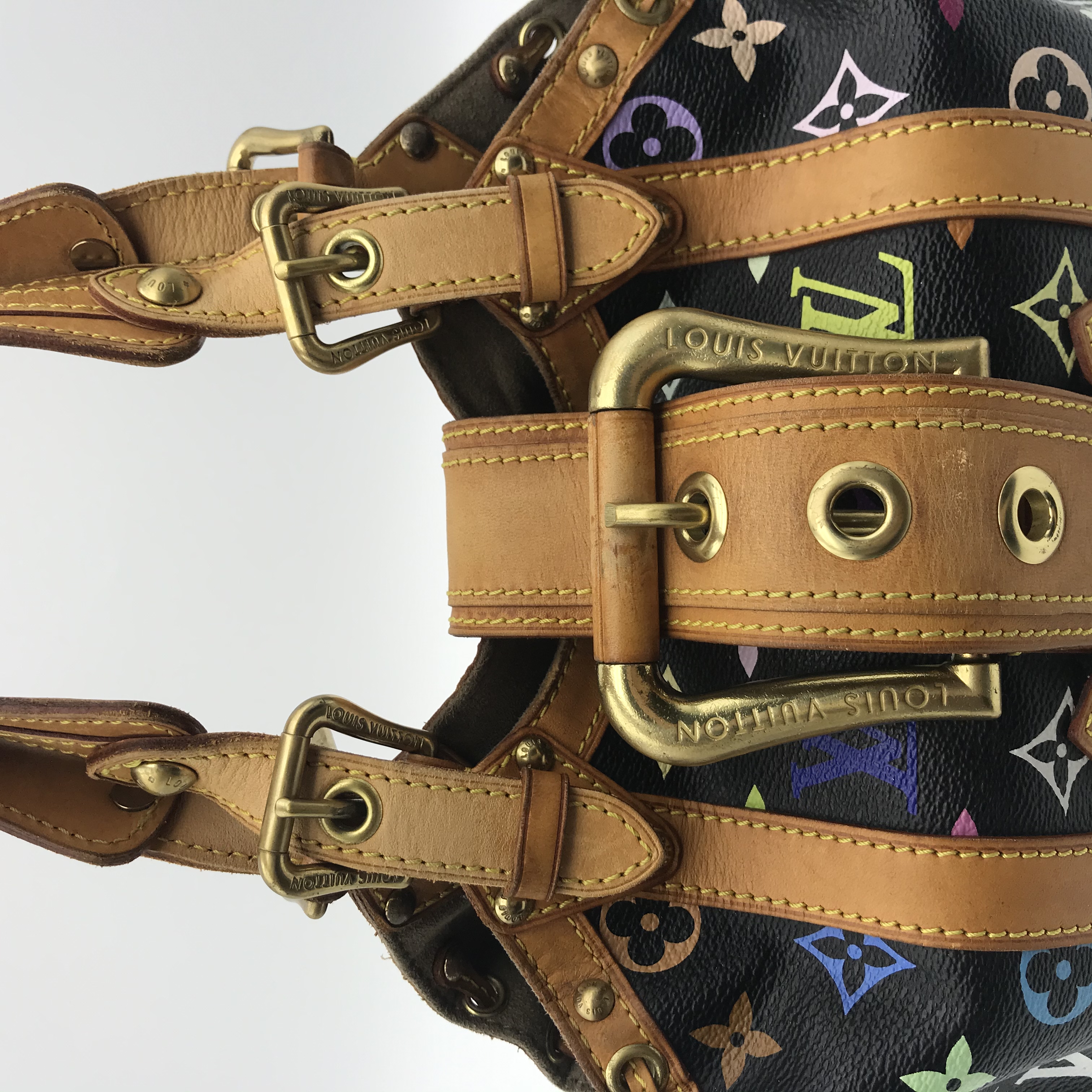 Louis Vuitton 路易威登黑三彩元宝手提单肩包| iLux