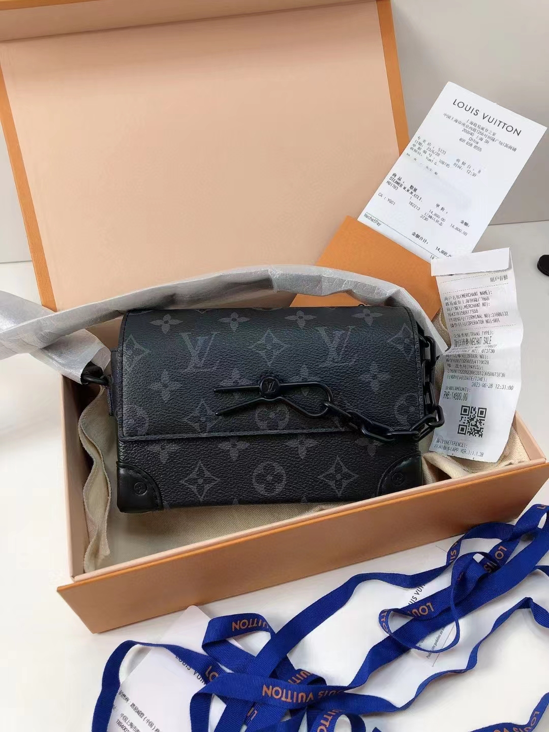 Louis Vuitton 路易威登 全新黑武士相机盒子包