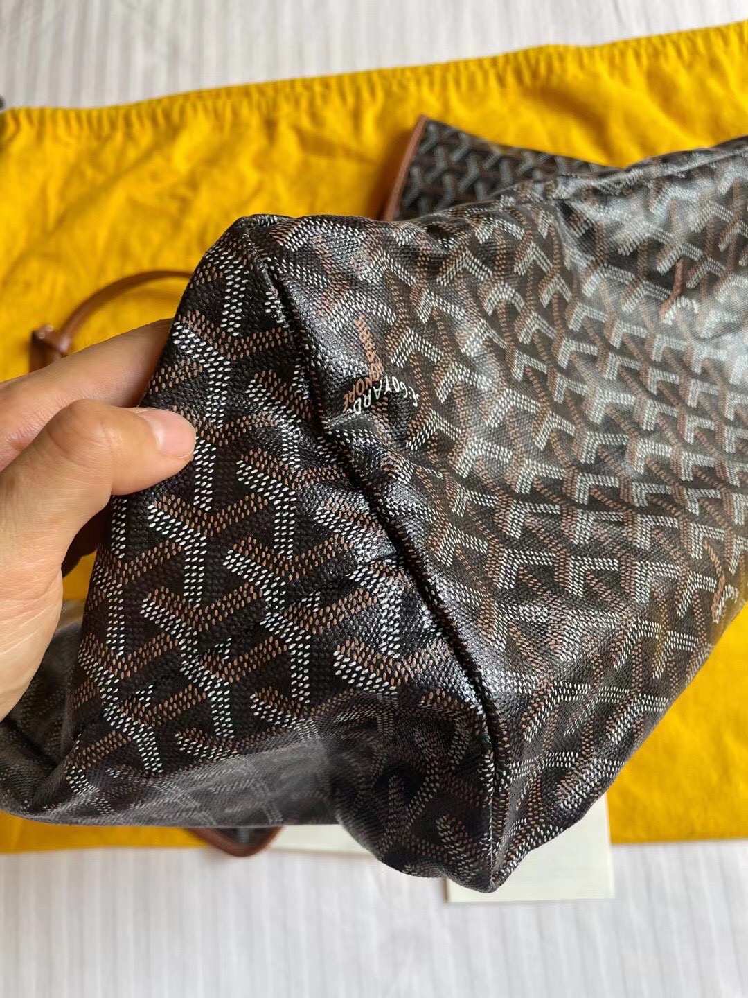 Goyard 高雅德全新老花tote大号子母购物袋 Ilux