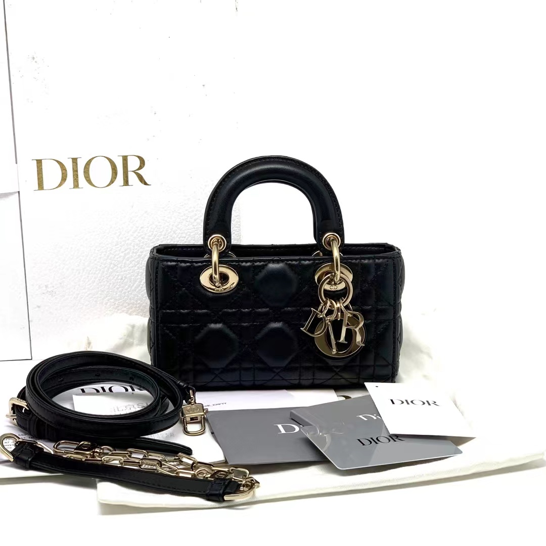 Dior 迪奥 黑金横版D-joy mini