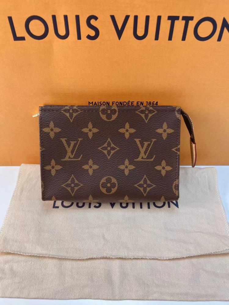Louis Vuitton 路易威登 全新老花mini洗漱包