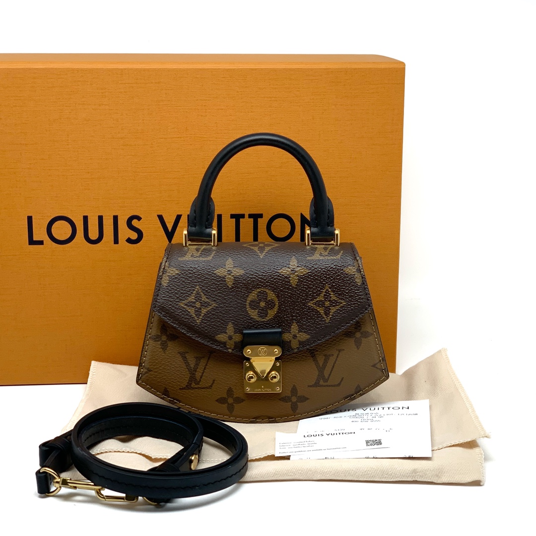 Louis Vuitton 路易威登 PICO Tilsittmini拼色小扇子包