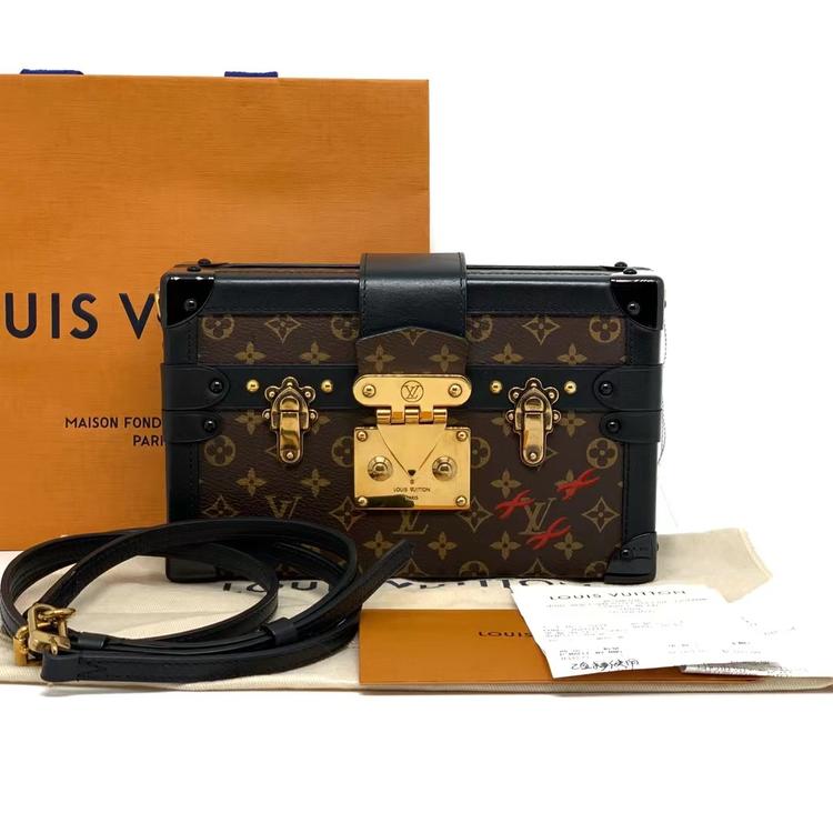 Louis Vuitton 路易威登 全套新版老花PETITE MALLE硬盒子