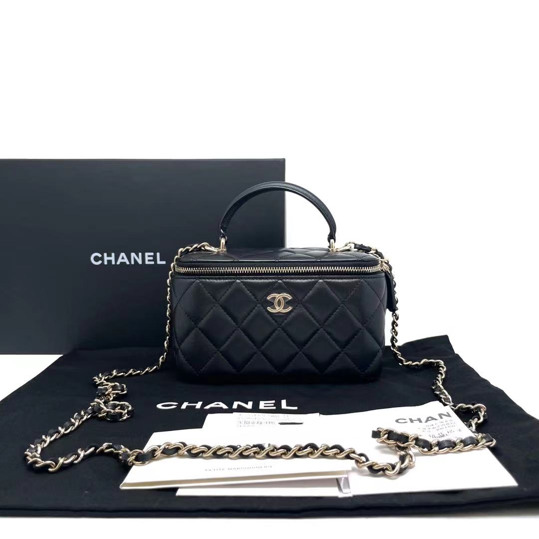 Chanel 香奈儿 大全套23A黑金手柄长盒子