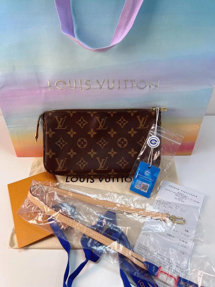 Louis Vuitton 路易威登 闲置热门老花大麻将包芯片款