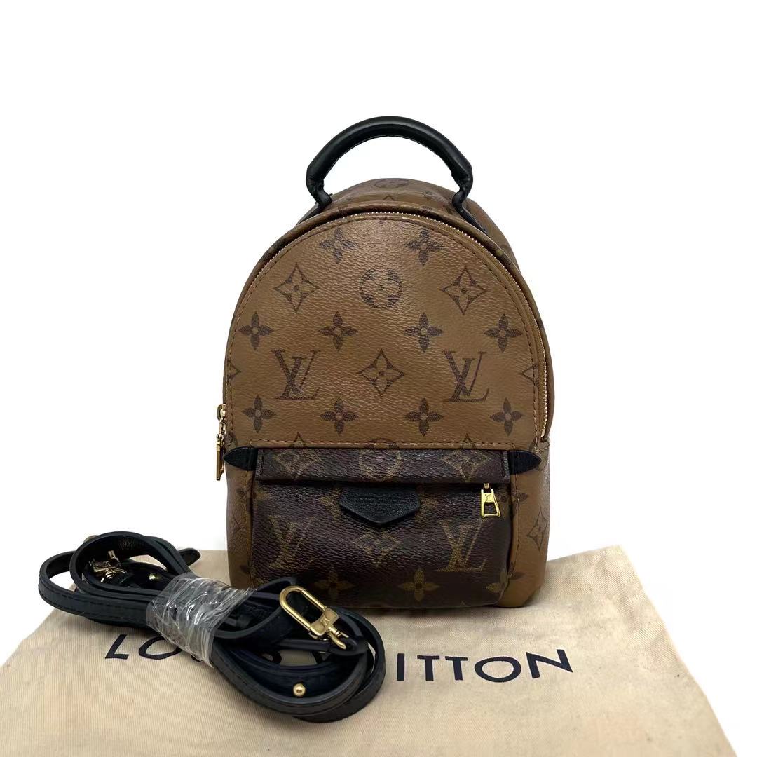 Louis Vuitton 路易威登 焦糖拼色mini小书包