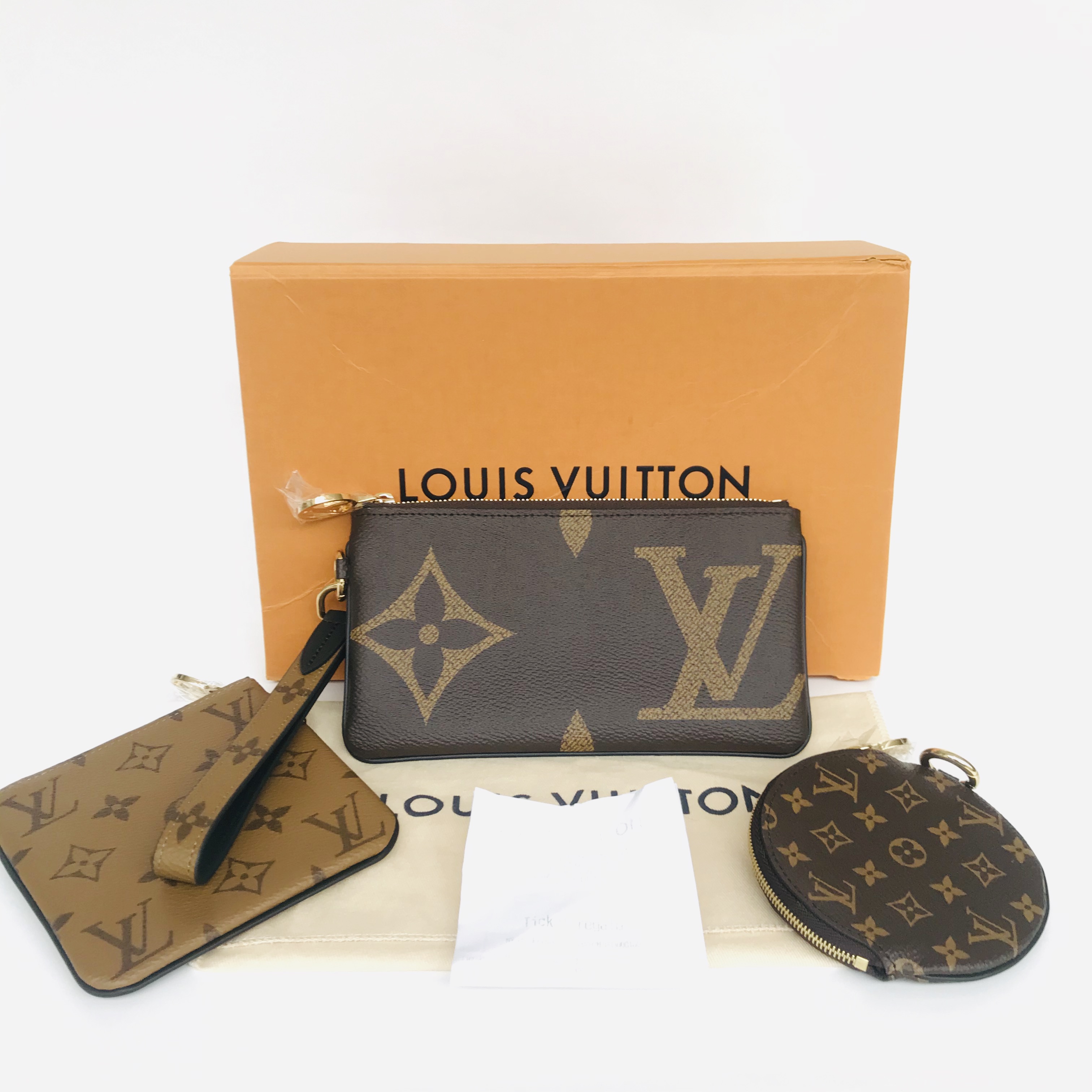 Louis Vuitton 路易威登全新新款老花焦糖TRIO三合一| iLux