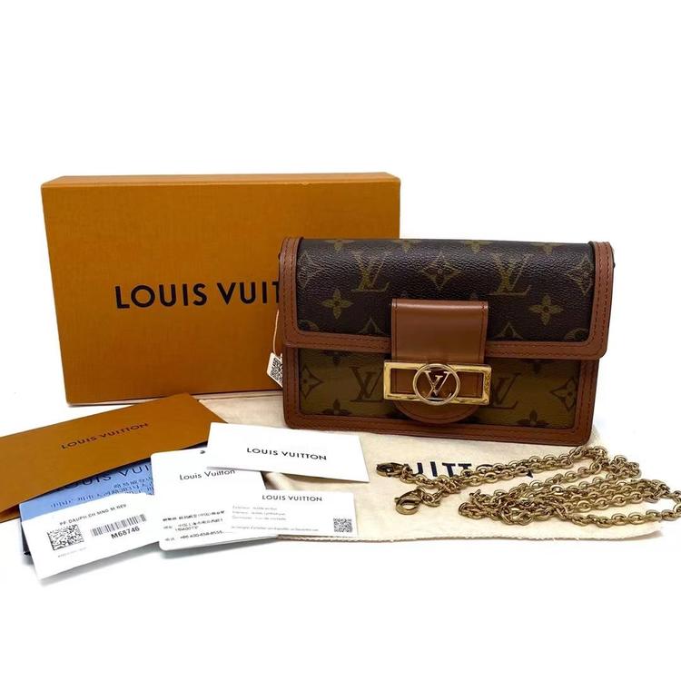 Louis Vuitton 路易威登 全新全套芯片款达芙妮woc链条包