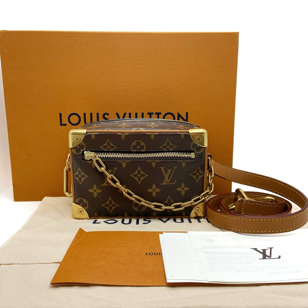 Louis Vuitton 路易威登 限定款老花soft trunk盒子包