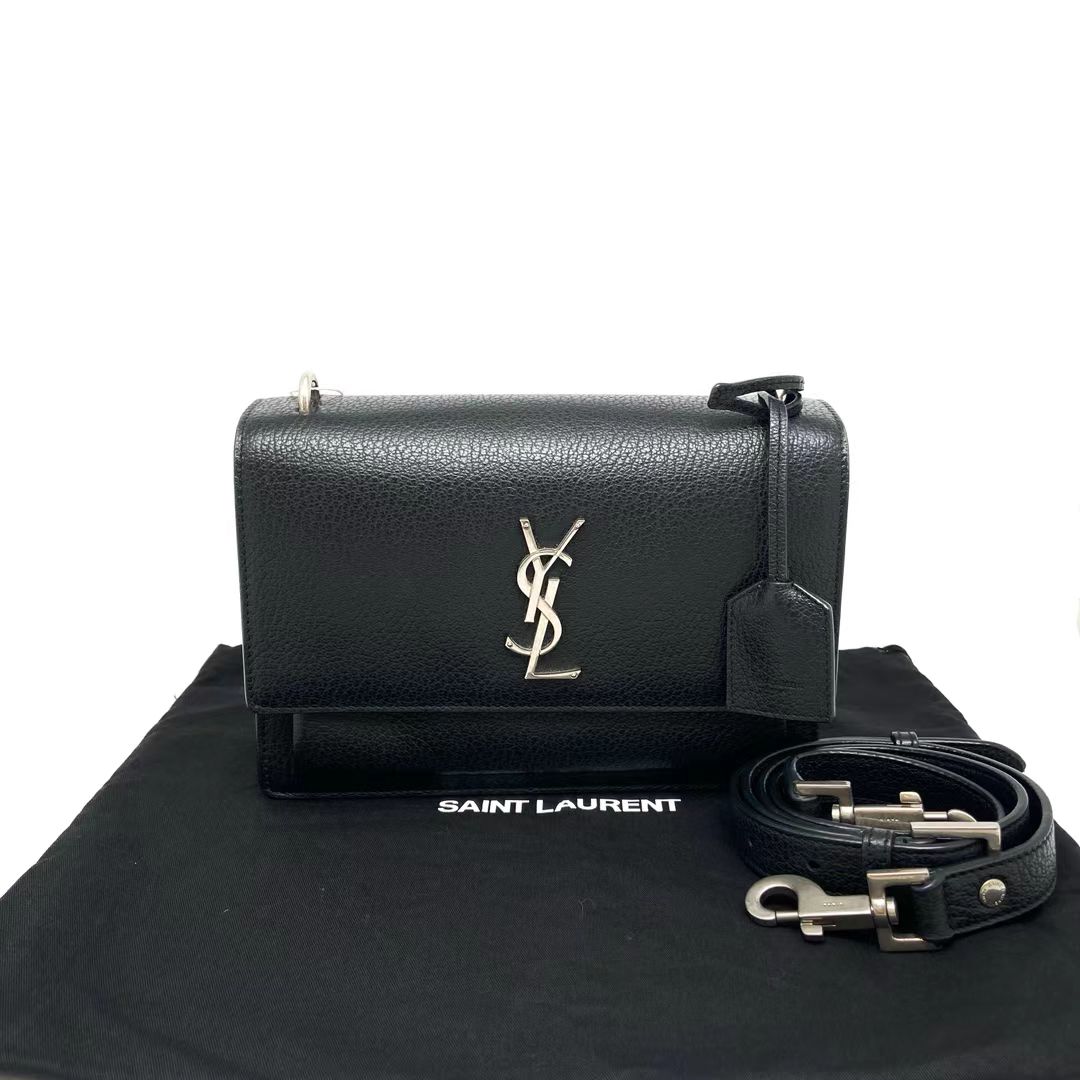 Saint Laurent 圣罗兰 黑银Sunset日落包