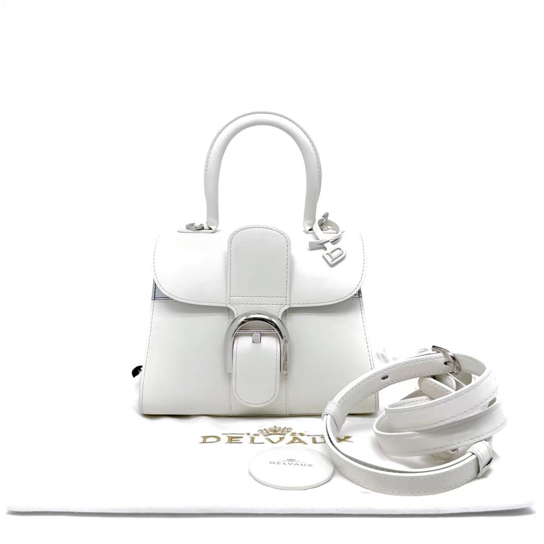 Delvaux 德尔沃 白雪公主拼皮brillant mini