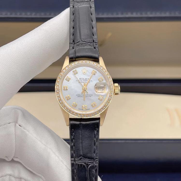 Rolex 劳力士 女装日志型8K金自动机械腕表