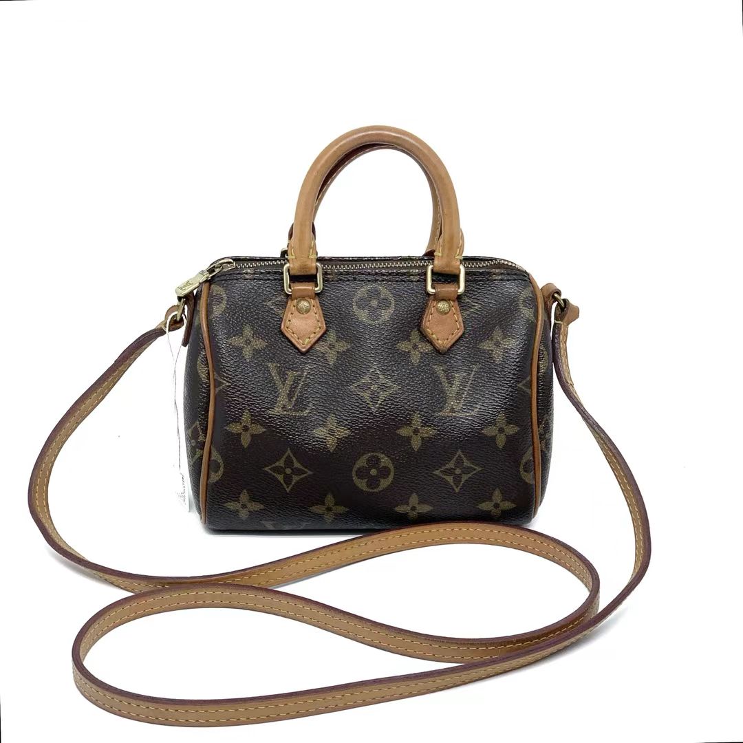 Louis Vuitton 路易威登 老花Speedy nano枕头包