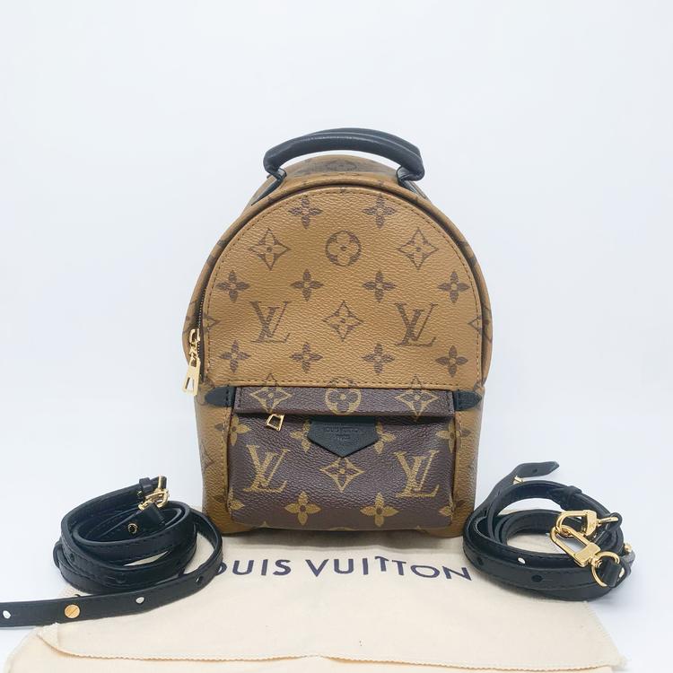 Louis Vuitton 路易威登 热门焦糖拼色mini双肩包小书包