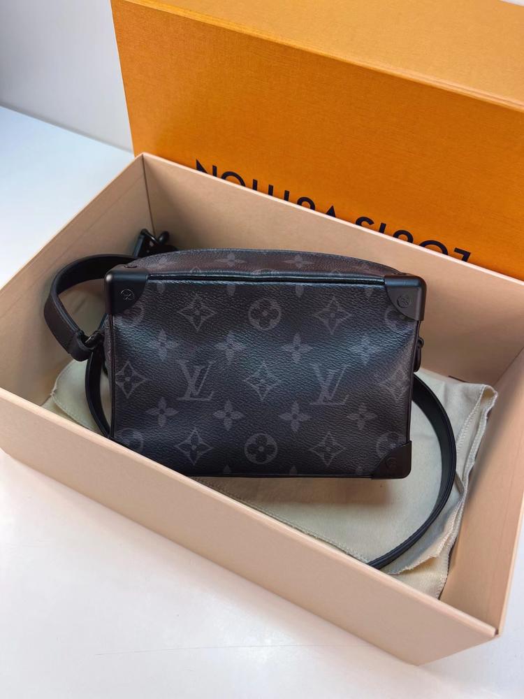 Louis Vuitton 路易威登 限定秀款soft trunk黑花软盒子