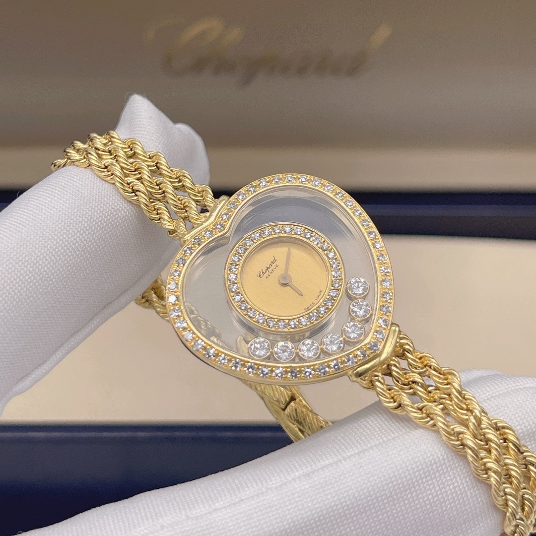 Chopard 萧邦心型快乐7钻腕表| iLux