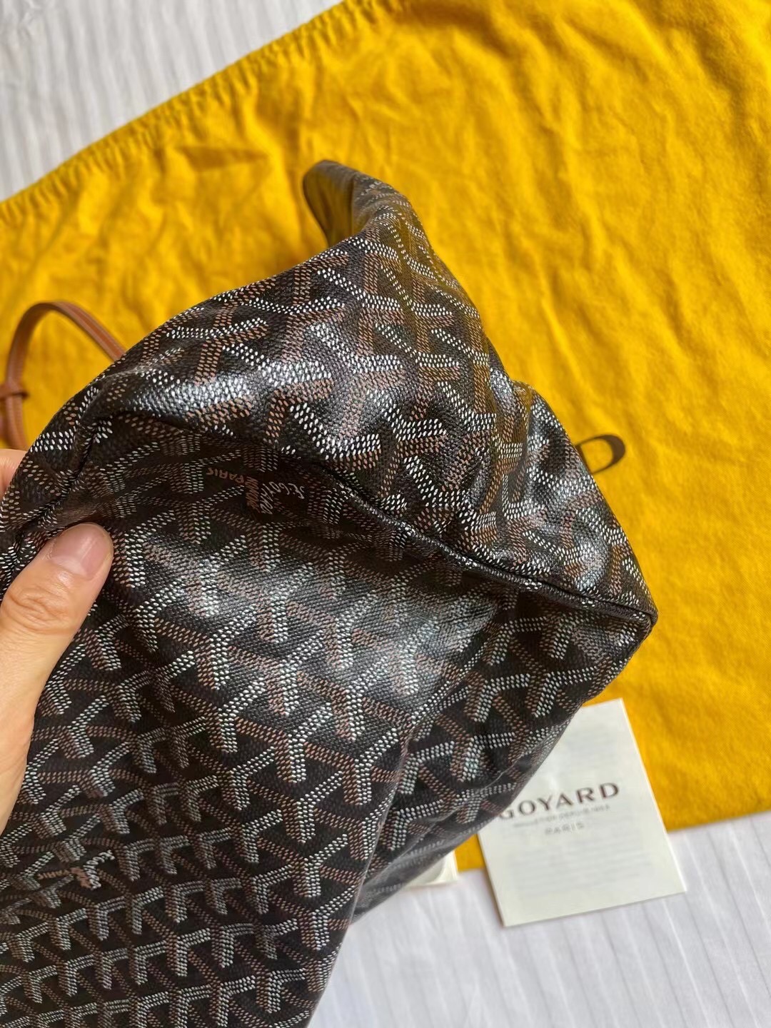 Goyard 高雅德全新老花tote大号子母购物袋 Ilux