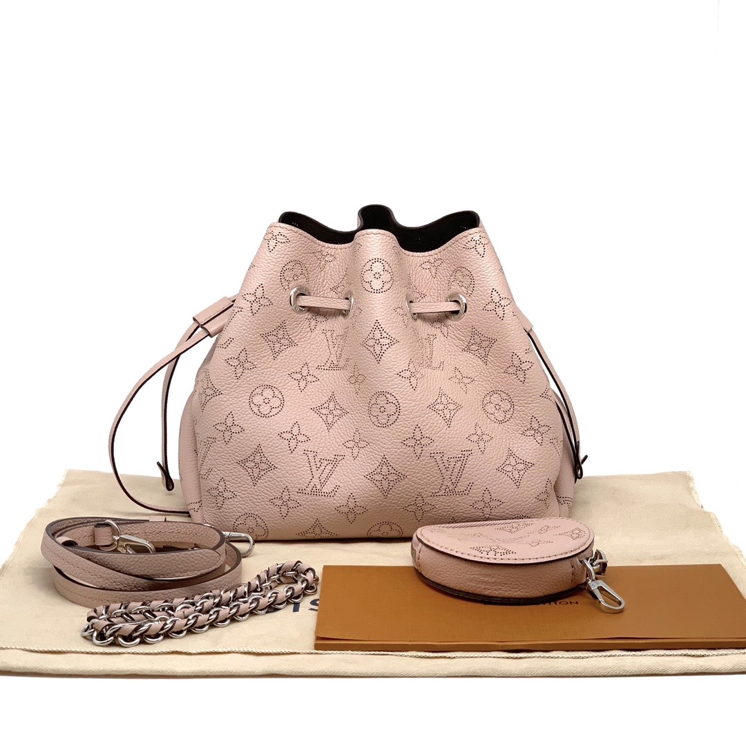 Louis Vuitton 路易威登 LV bella月光女神粉色水桶包 