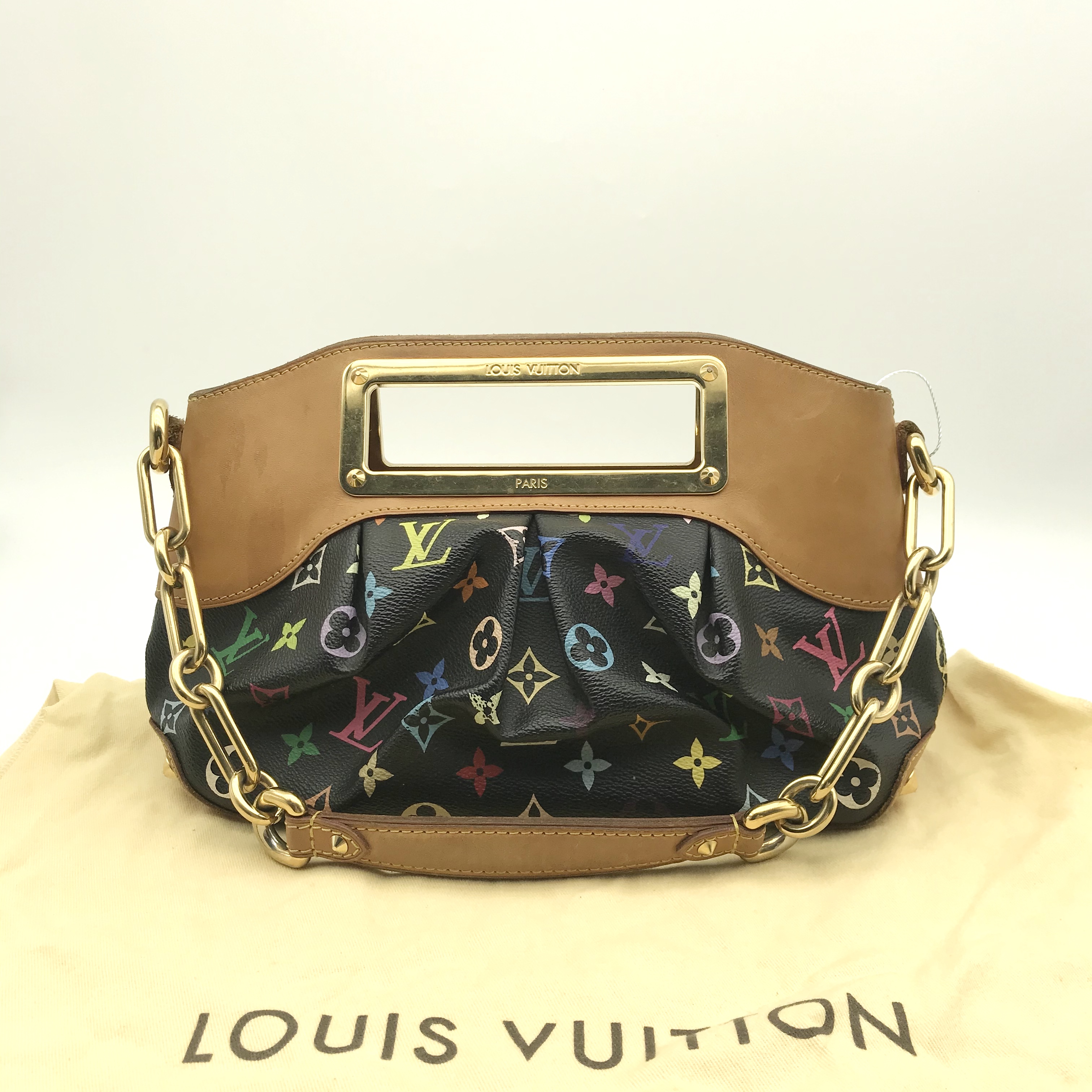 Louis Vuitton 路易威登 黑三彩Judy小号